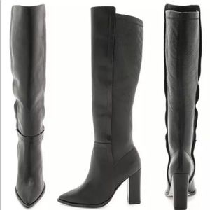 Loeffler Randall Black Boots Minetta 9.5